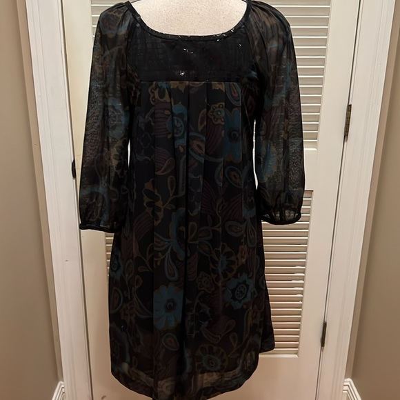 Nina Dress in Black Floral, Size Medium - Picture 13 of 17